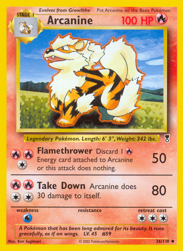 Arcanine (36/110) [Legendary Collection] - Comfy Hobbies