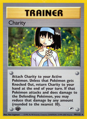Charity (99/132) [Gym Heroes 1st Edition] - Comfy Hobbies
