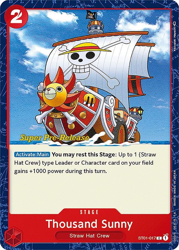 Thousand Sunny [Super Pre-Release Starter Deck: Straw Hat Crew] - Comfy Hobbies