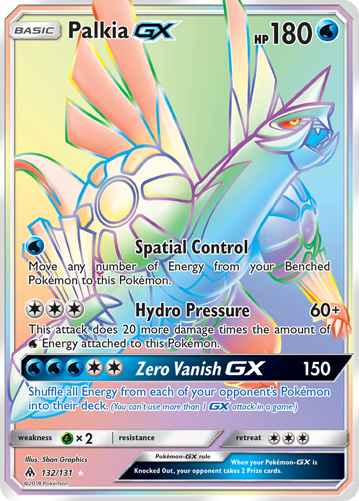 Palkia GX (132/131) [Sun & Moon: Forbidden Light] - Comfy Hobbies