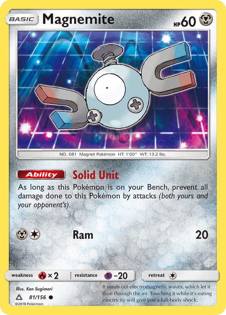 Magnemite (81/156) [Sun & Moon: Ultra Prism] - Comfy Hobbies