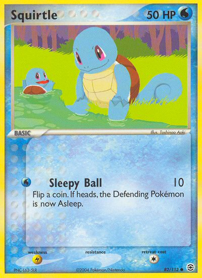 Squirtle (82/112) [EX: FireRed & LeafGreen] - Comfy Hobbies
