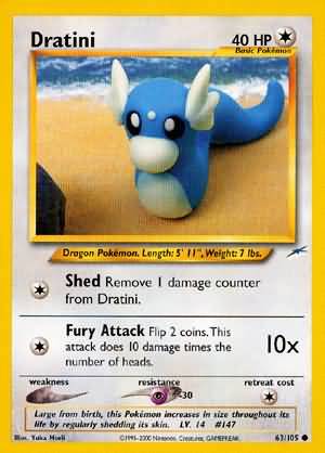 Dratini (63/105) [Neo Destiny Unlimited] - Comfy Hobbies