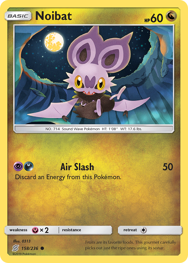 Noibat (158/236) [Sun & Moon: Unified Minds] - Comfy Hobbies