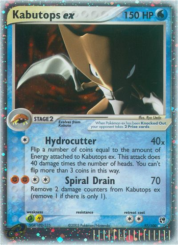 Kabutops ex (97/100) [EX: Sandstorm] - Comfy Hobbies
