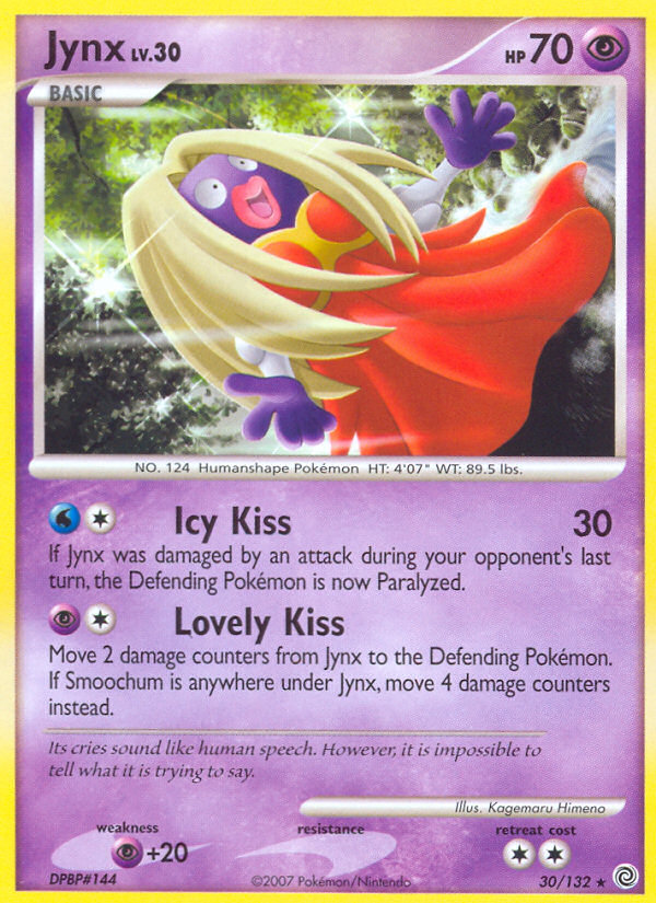 Jynx (30/132) [Diamond & Pearl: Secret Wonders] - Comfy Hobbies