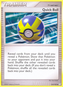 Quick Ball (114/123) [Diamond & Pearl: Mysterious Treasures] - Comfy Hobbies