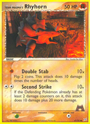 Team Magma's Rhyhorn (67/95) [EX: Team Magma vs Team Aqua] - Comfy Hobbies