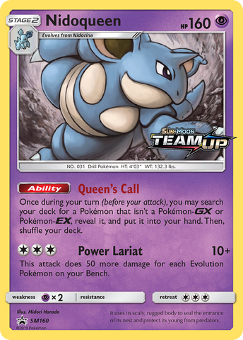 Nidoqueen (SM160) [Sun & Moon: Black Star Promos] - Comfy Hobbies