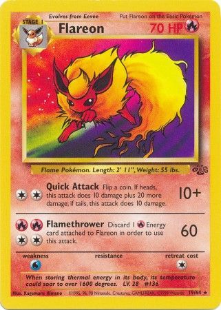Flareon (19/64) [Jungle Unlimited] - Comfy Hobbies