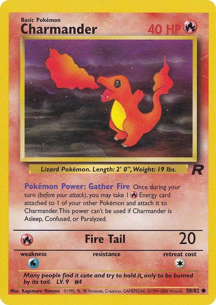 Charmander (50/82) [Team Rocket Unlimited] - Comfy Hobbies