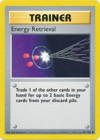 Energy Retrieval (81/102) [Base Set Shadowless Unlimited] - Comfy Hobbies