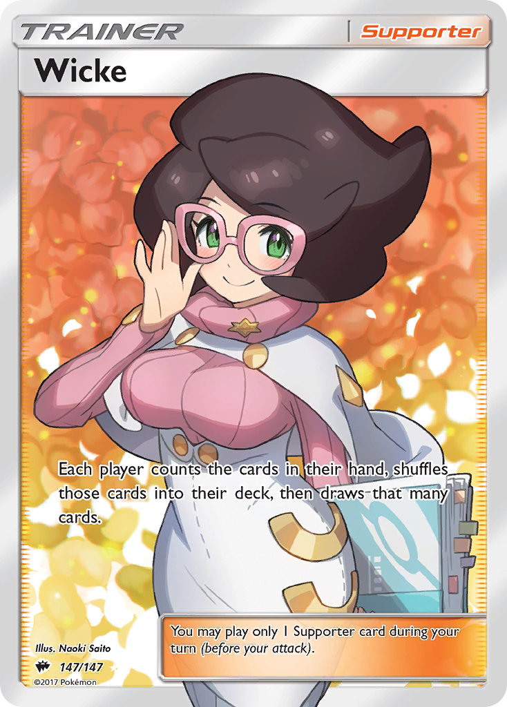 Wicke (147/147) [Sun & Moon: Burning Shadows] - Comfy Hobbies