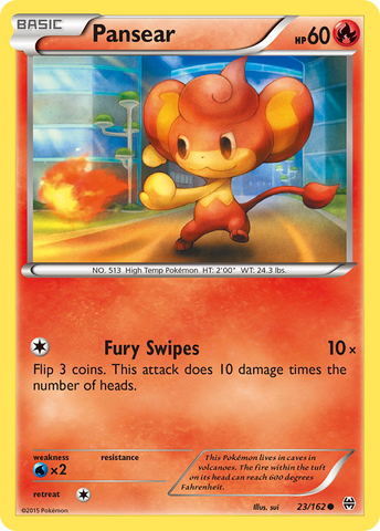 Pansear (23/162) [XY: BREAKthrough] - Comfy Hobbies