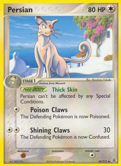 Persian (44/112) [EX: FireRed & LeafGreen] - Comfy Hobbies