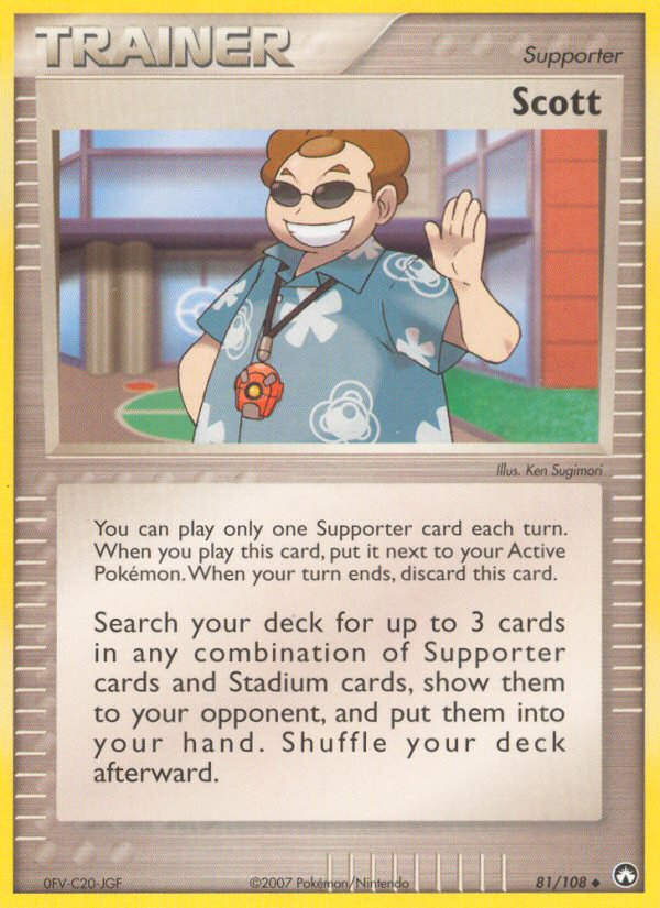 Scott (81/108) [EX: Power Keepers] - Comfy Hobbies
