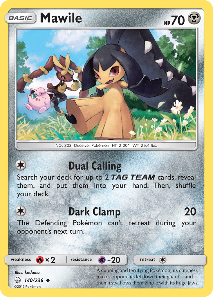 Mawile (140/236) [Sun & Moon: Cosmic Eclipse] - Comfy Hobbies