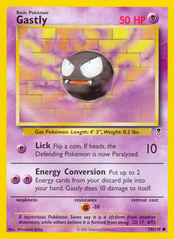Gastly (76/110) [Legendary Collection] - Comfy Hobbies