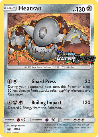Heatran (SM96) [Sun & Moon: Black Star Promos] - Comfy Hobbies