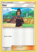 Hau (19/30) [Sun & Moon: Trainer Kit - Alolan Raichu] - Comfy Hobbies
