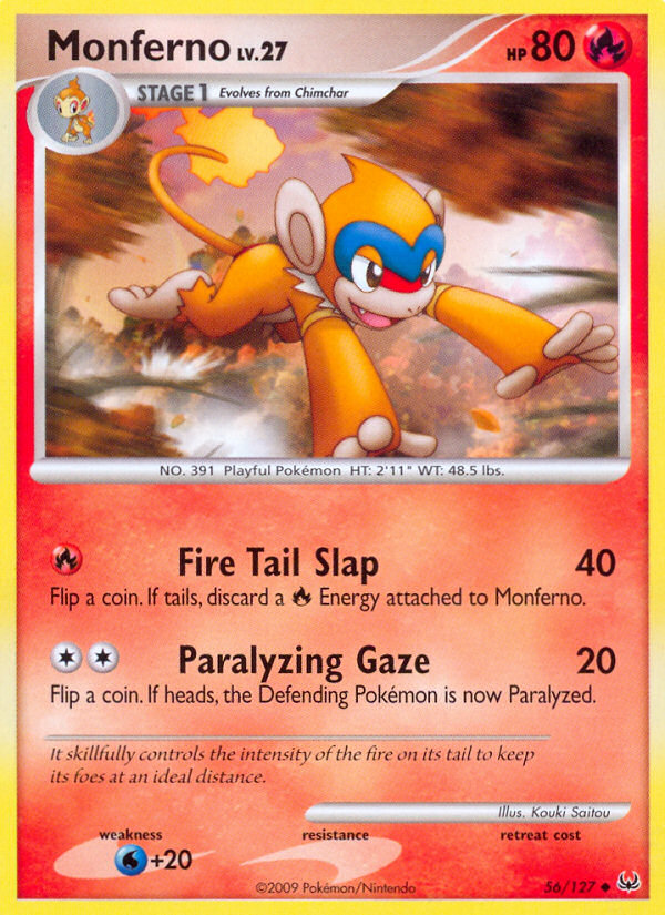 Monferno (56/127) [Platinum: Base Set] - Comfy Hobbies