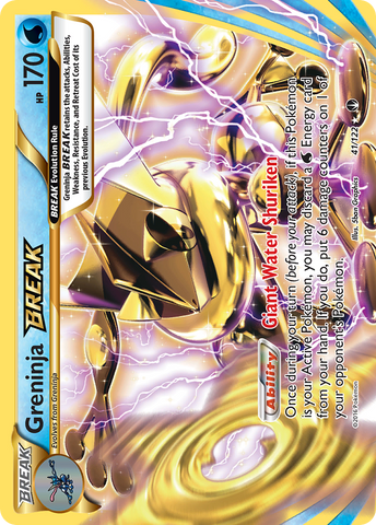 Greninja BREAK (41/122) [XY: BREAKpoint] - Comfy Hobbies