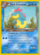 Dark Croconaw (32/105) [Neo Destiny 1st Edition] - Comfy Hobbies
