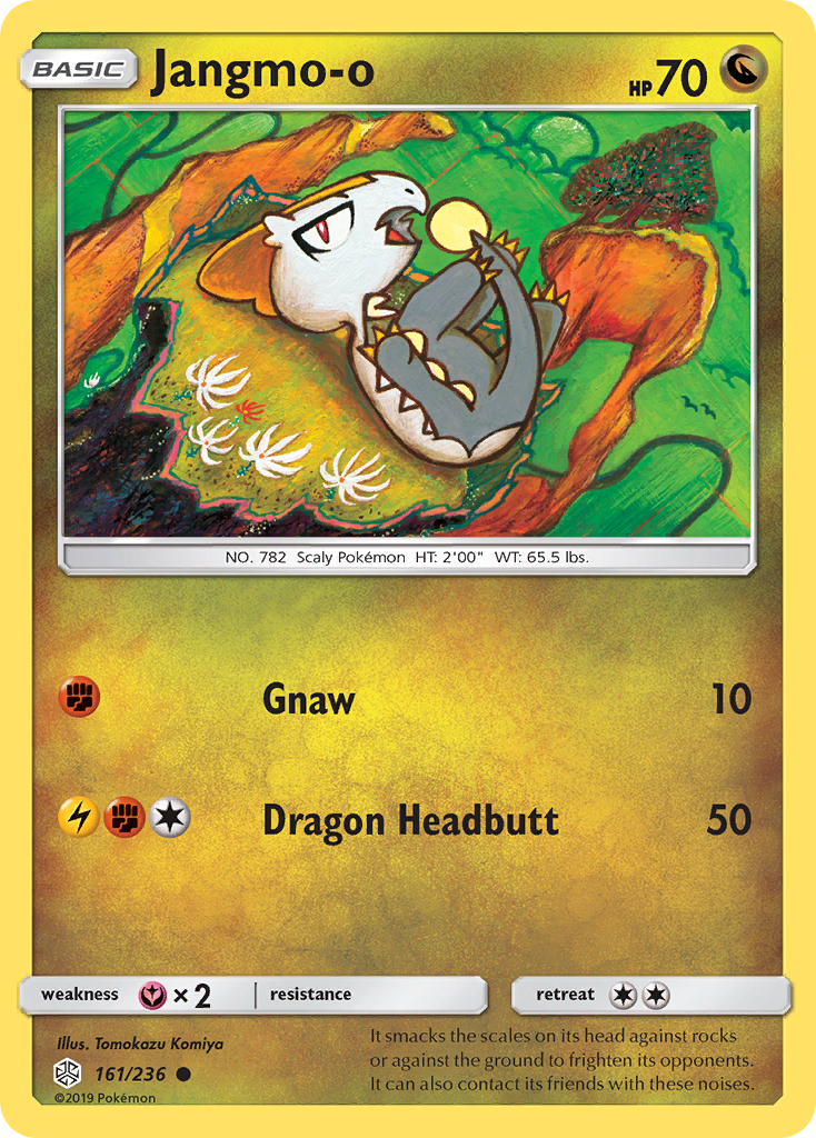 Jangmo-o (161/236) [Sun & Moon: Cosmic Eclipse] - Comfy Hobbies