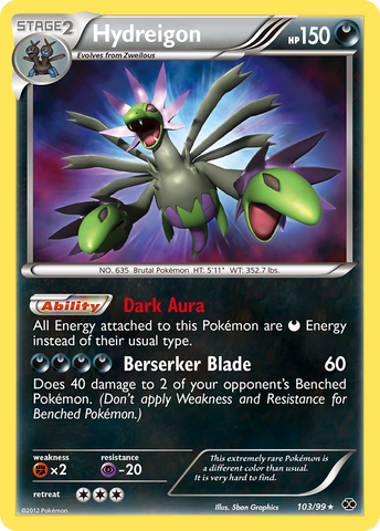 Hydreigon (103/99) [Black & White: Next Destinies] - Comfy Hobbies