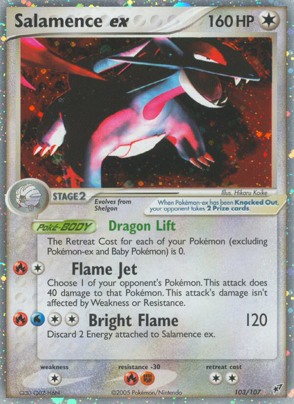 Salamence ex (103/107) [EX: Deoxys] - Comfy Hobbies