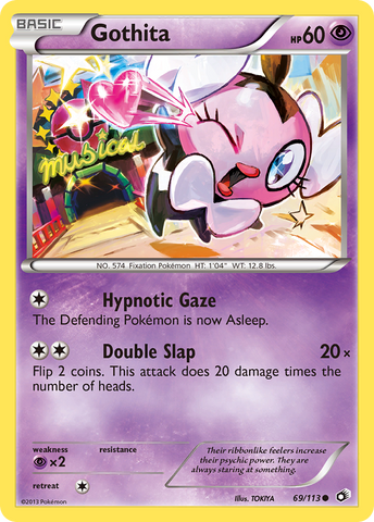 Gothita (69/113) [Black & White: Legendary Treasures] - Comfy Hobbies