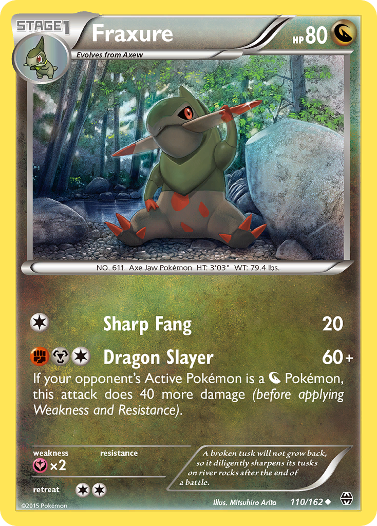 Fraxure (110/162) [XY: BREAKthrough] - Comfy Hobbies