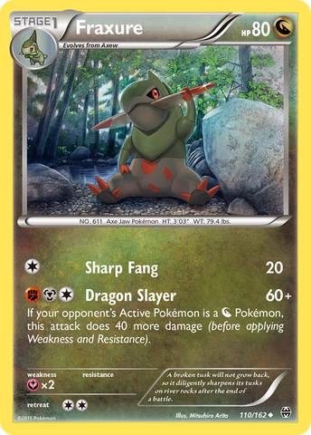 Fraxure (110/162) [XY: BREAKthrough] - Comfy Hobbies