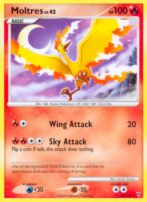 Moltres (36/147) [Platinum: Supreme Victors] - Comfy Hobbies