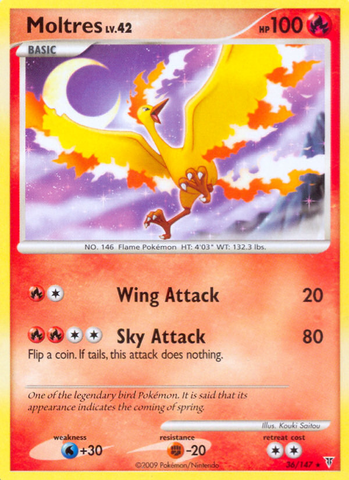 Moltres (36/147) [Platinum: Supreme Victors] - Comfy Hobbies