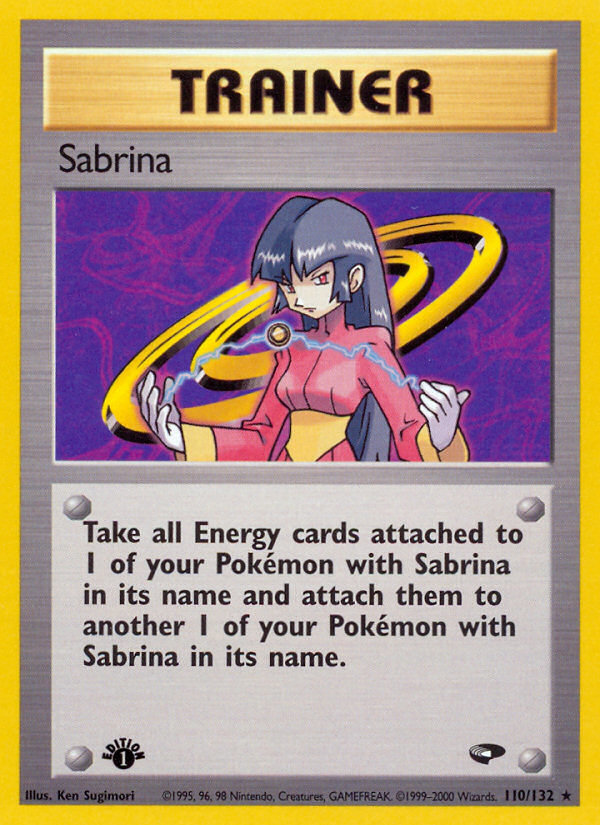 Sabrina (110/132) [Gym Challenge 1st Edition] - Comfy Hobbies