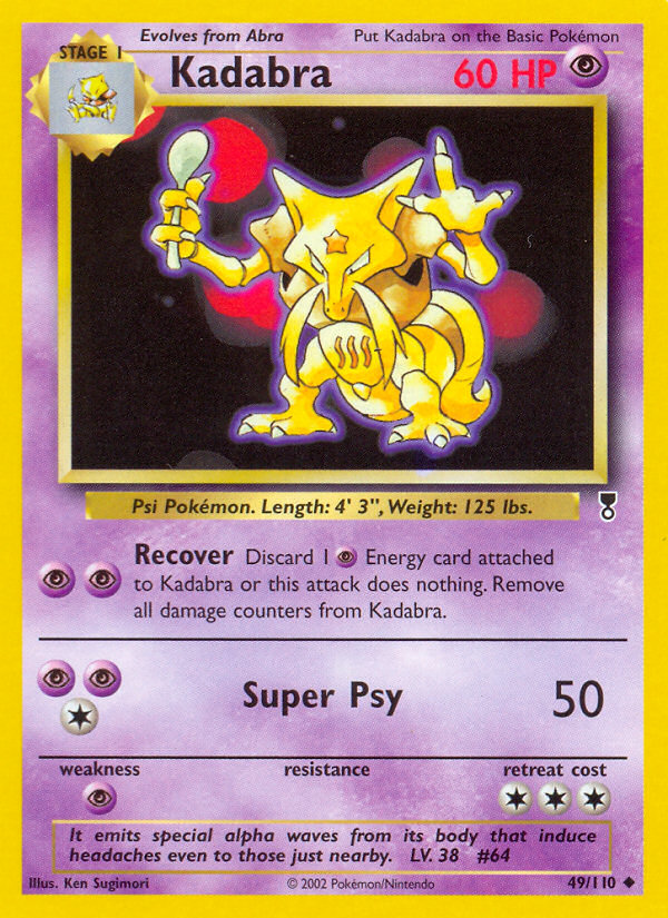 Kadabra (49/110) [Legendary Collection] - Comfy Hobbies