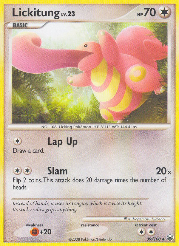 Lickitung (39/100) [Diamond & Pearl: Majestic Dawn] - Comfy Hobbies