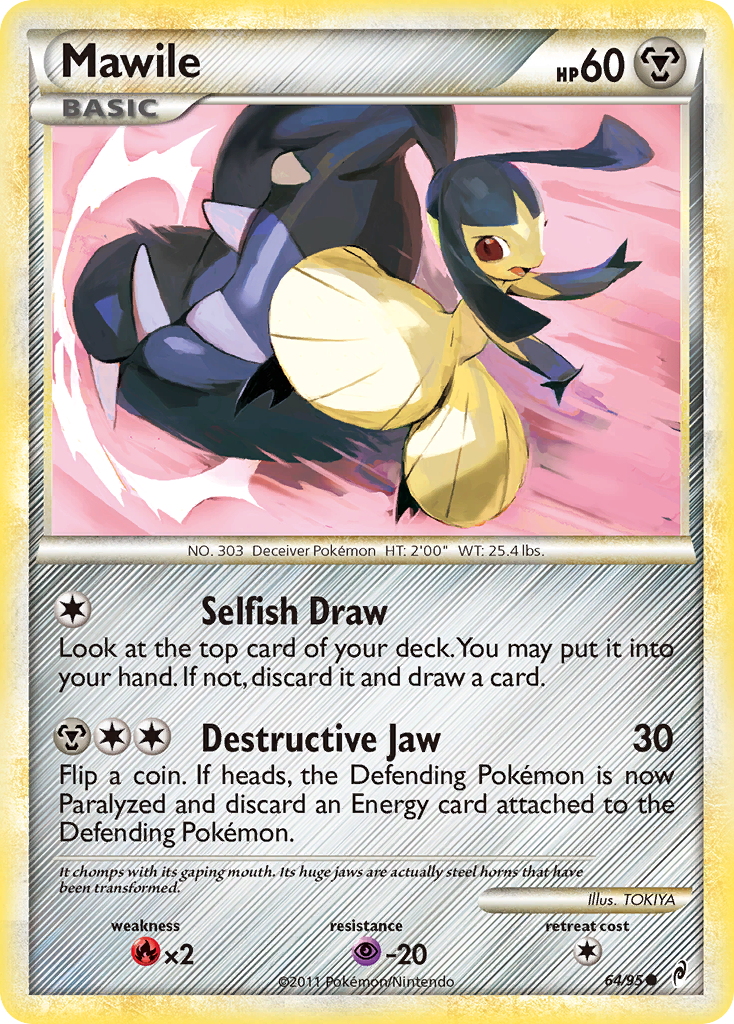 Mawile (64/95) [HeartGold & SoulSilver: Call of Legends] - Comfy Hobbies