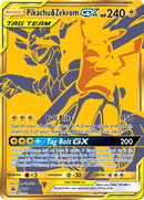 Pikachu & Zekrom GX (SM248) (Jumbo Card) [Sun & Moon: Black Star Promos] - Comfy Hobbies