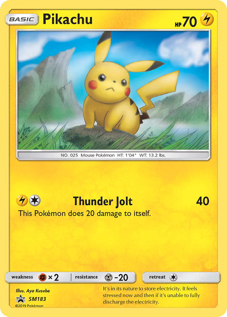 Pikachu (SM183) [Sun & Moon: Black Star Promos] - Comfy Hobbies