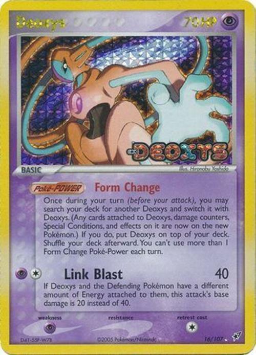 Deoxys (16/107) (Stamped) [EX: Deoxys] - Comfy Hobbies
