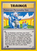 Pokemon Personality Test (102/105) [Neo Destiny 1st Edition] - Comfy Hobbies