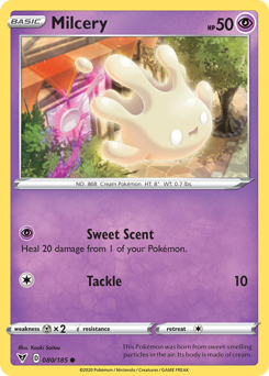 Milcery (080/185) [Sword & Shield: Vivid Voltage] - Comfy Hobbies