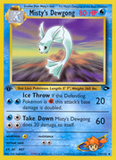 Misty's Dewgong (54/132) [Gym Challenge 1st Edition] - Comfy Hobbies