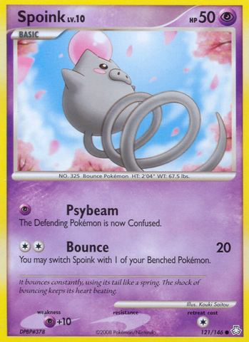 Spoink (121/146) [Diamond & Pearl: Legends Awakened] - Comfy Hobbies