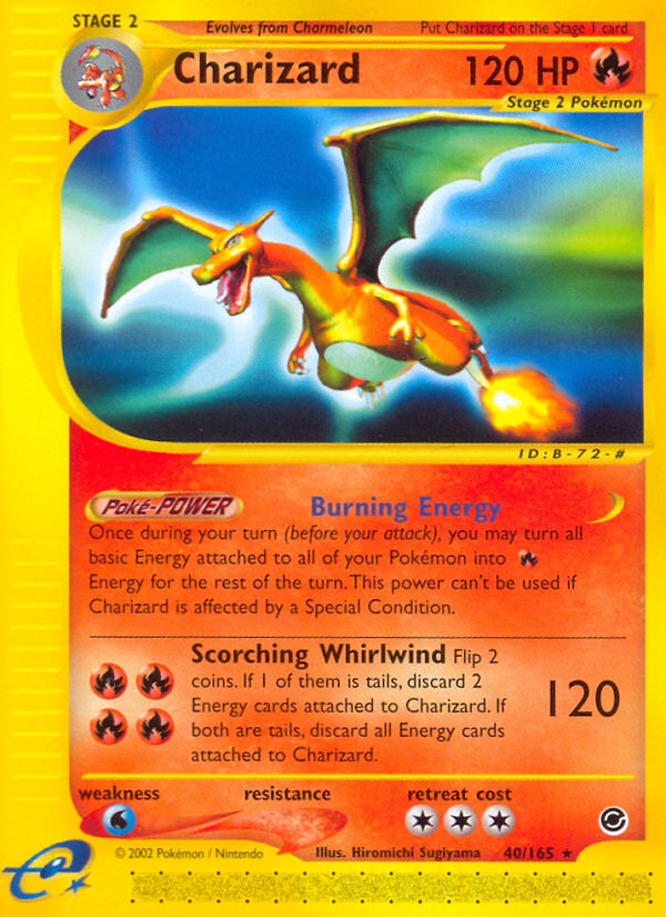 Charizard (40/165) [Expedition: Base Set] - Comfy Hobbies