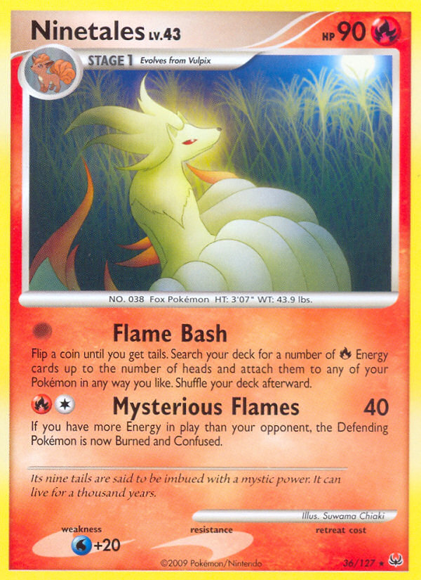 Ninetales (36/127) [Platinum: Base Set] - Comfy Hobbies