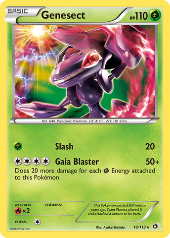 Genesect (16/113) [Black & White: Legendary Treasures] - Comfy Hobbies