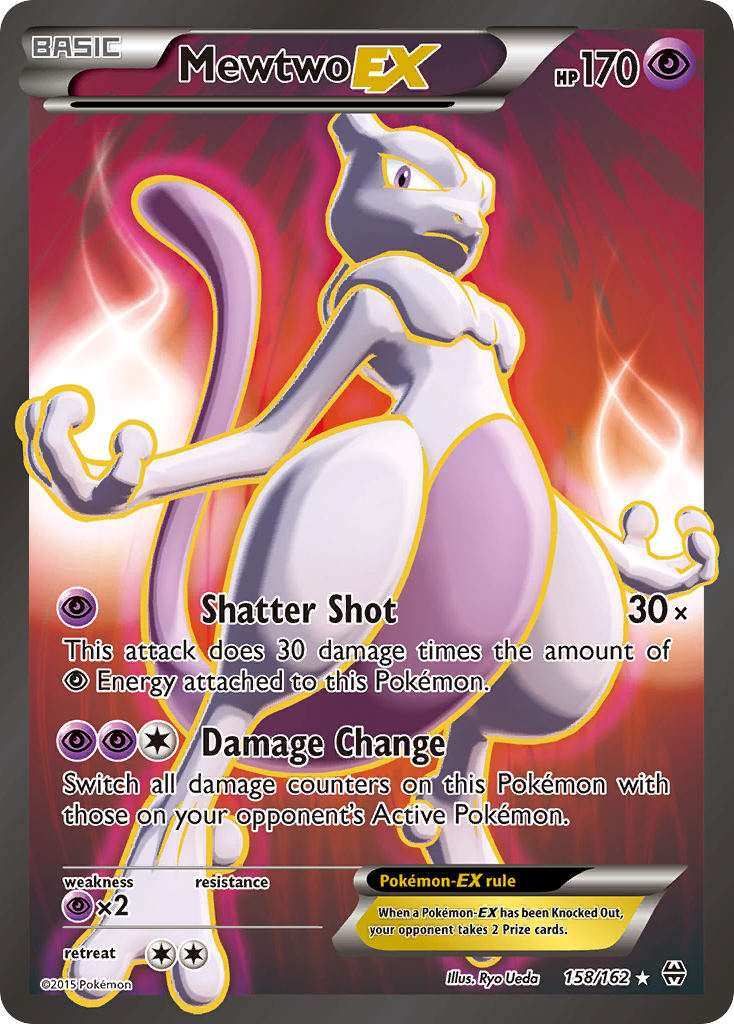 Mewtwo EX (158/162) [XY: BREAKthrough] - Comfy Hobbies